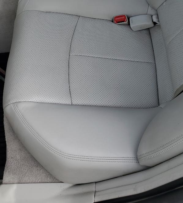 Repair small rip in leather seat?