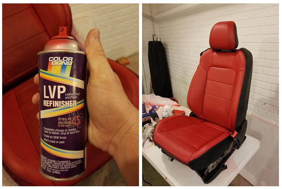 LVP Universal Colors for Leather, Vinyl & Plastic Spray Paint Coating